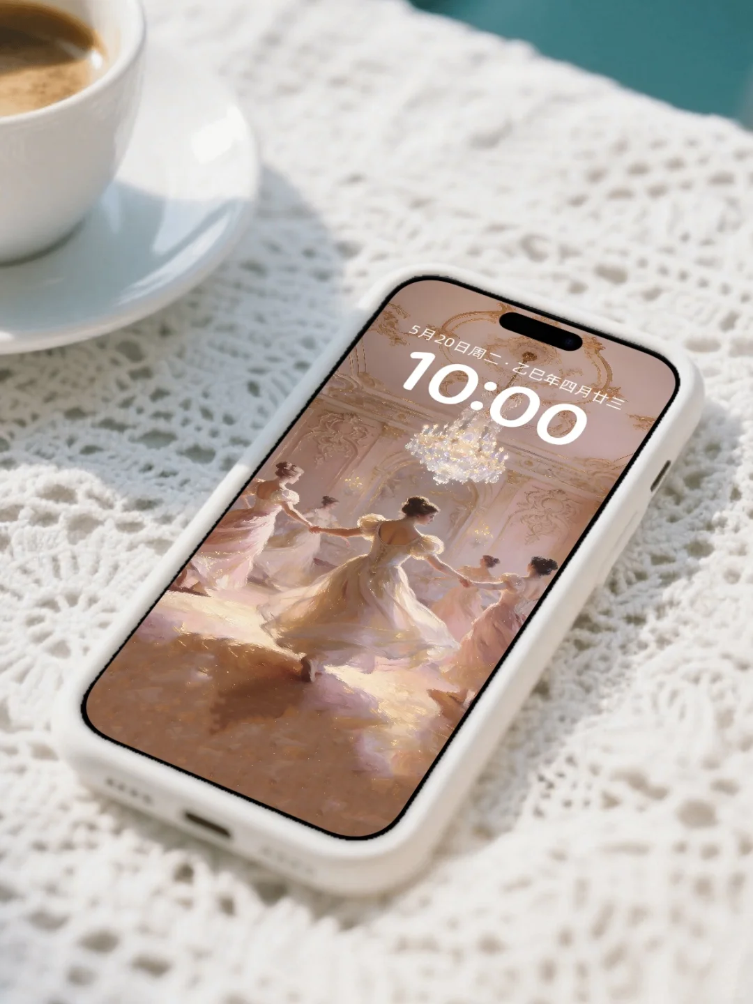 粉金交织梦境舞厅 | 壁纸