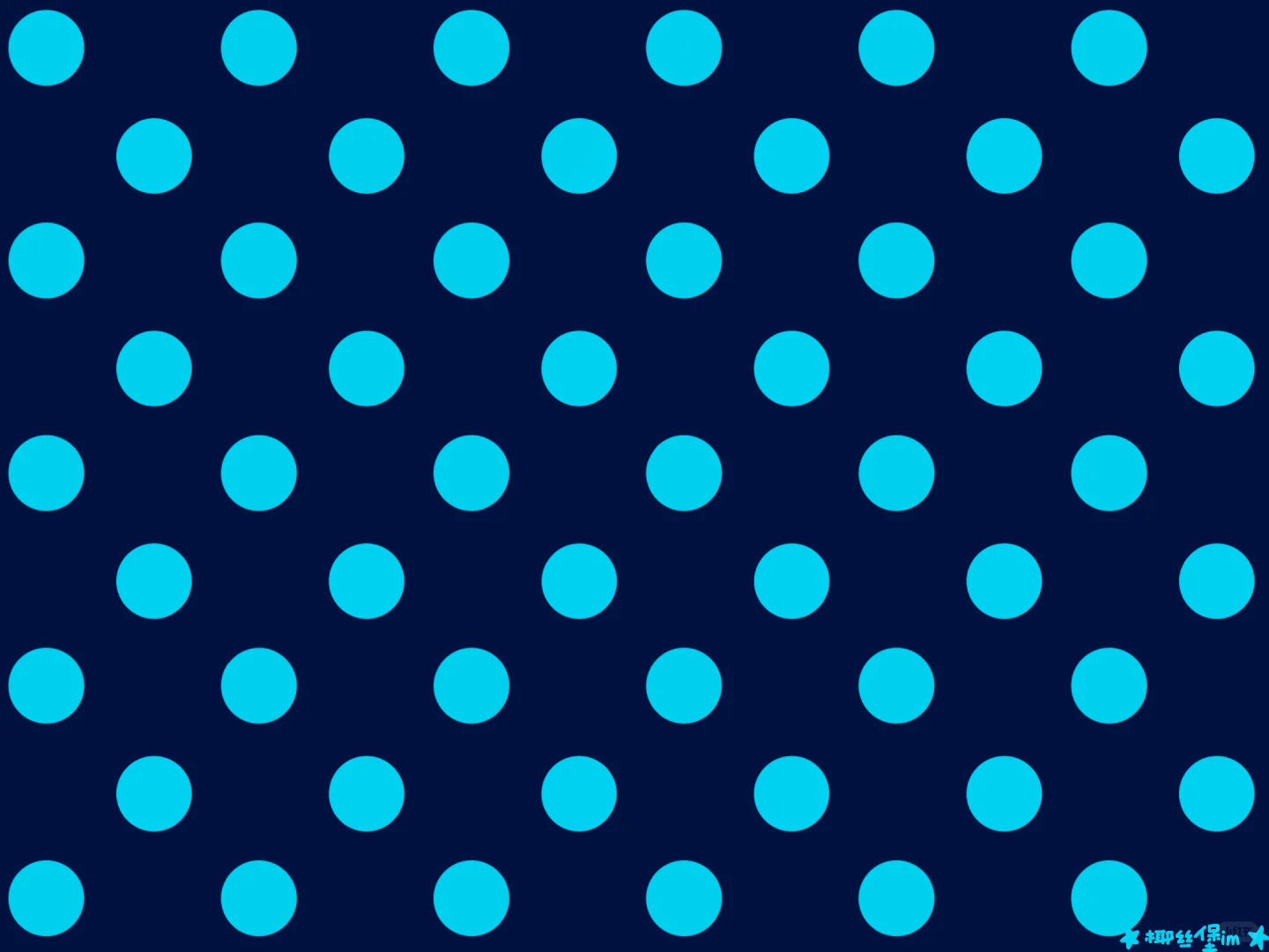 荧光系波点平板壁纸🫟