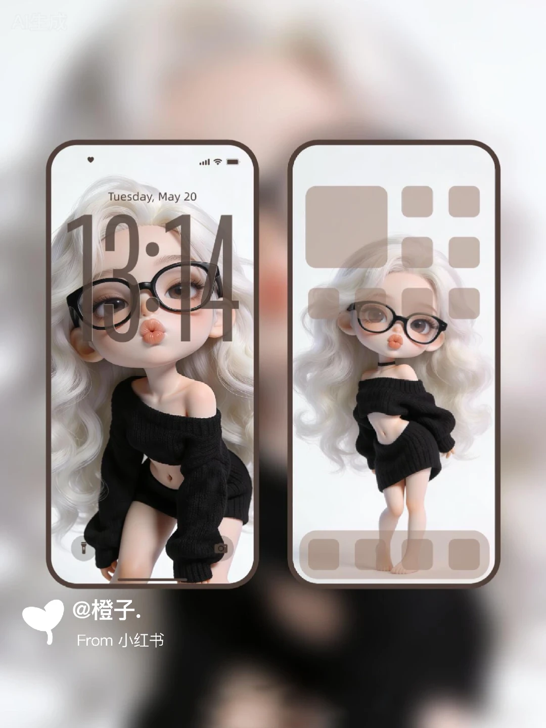 𝒔𝒉𝒂𝒓𝒆 | ios26全屏景深壁纸