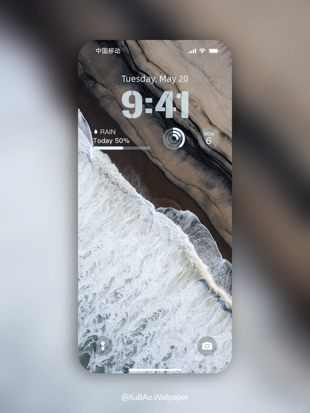 A2585 | 4k壁纸 | 沧波漫卷黑沙洲