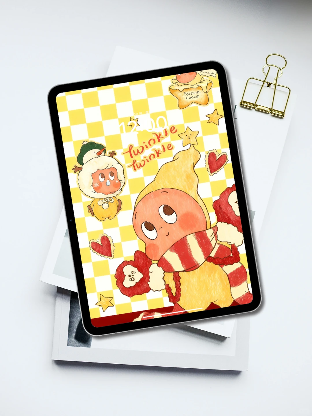 被这星星人壁纸戳中！坏心情直接被揉没✨