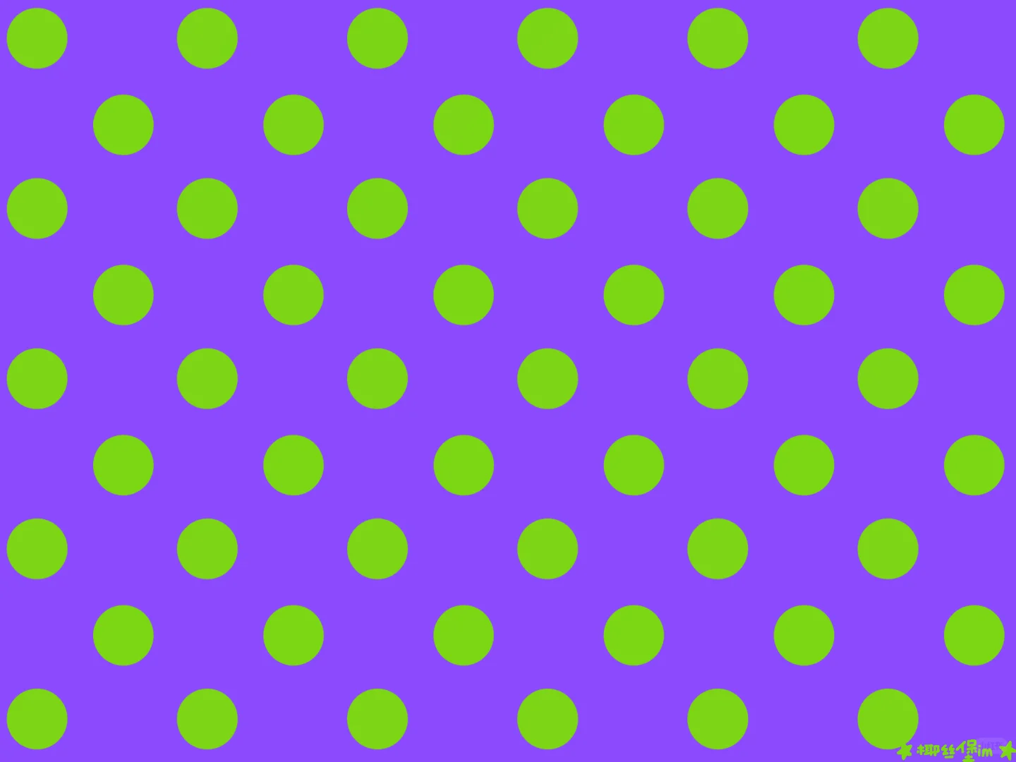 荧光系波点平板壁纸🫟