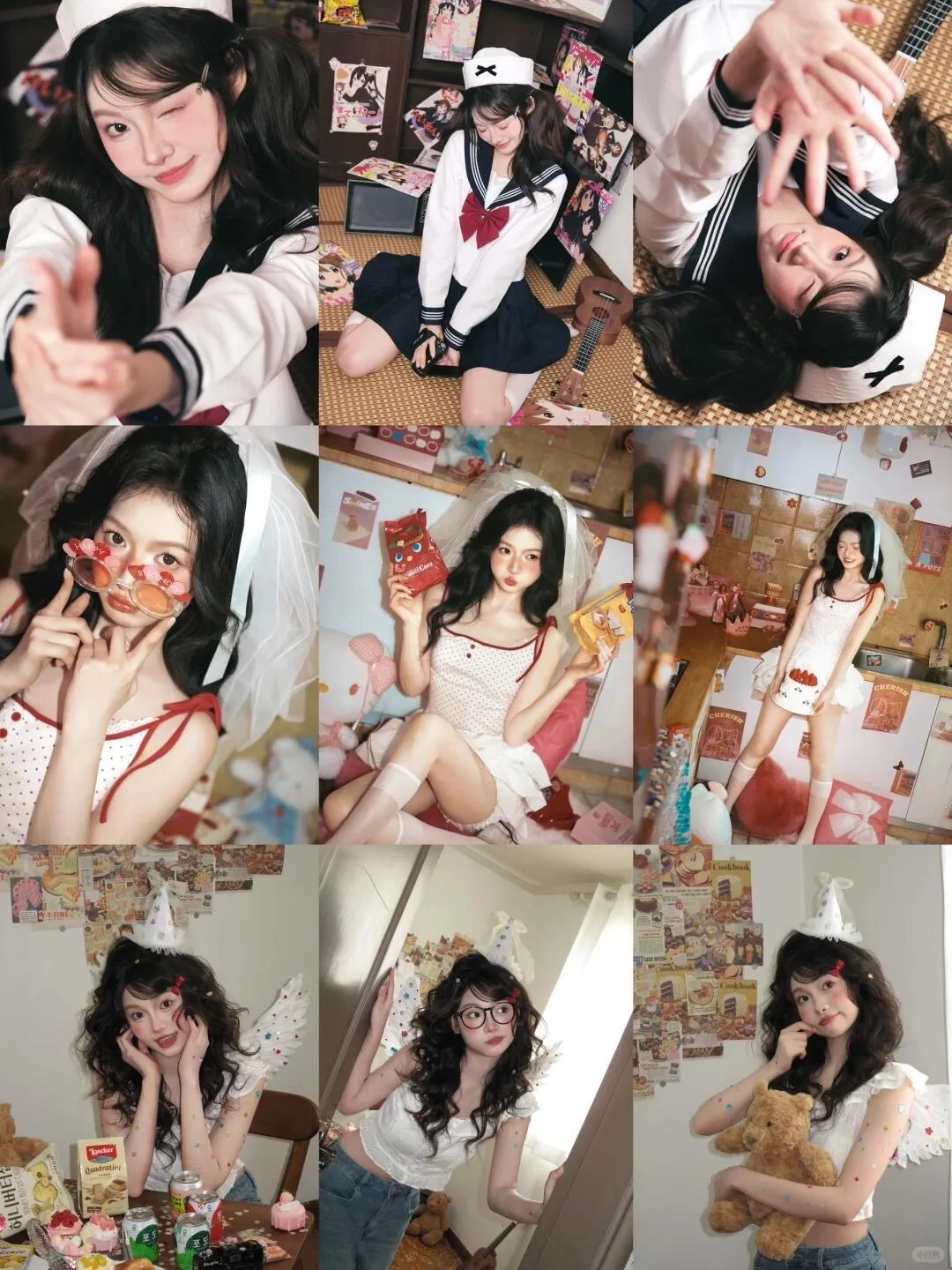 上海📍9⃣️组超火🔥的写真风格合集