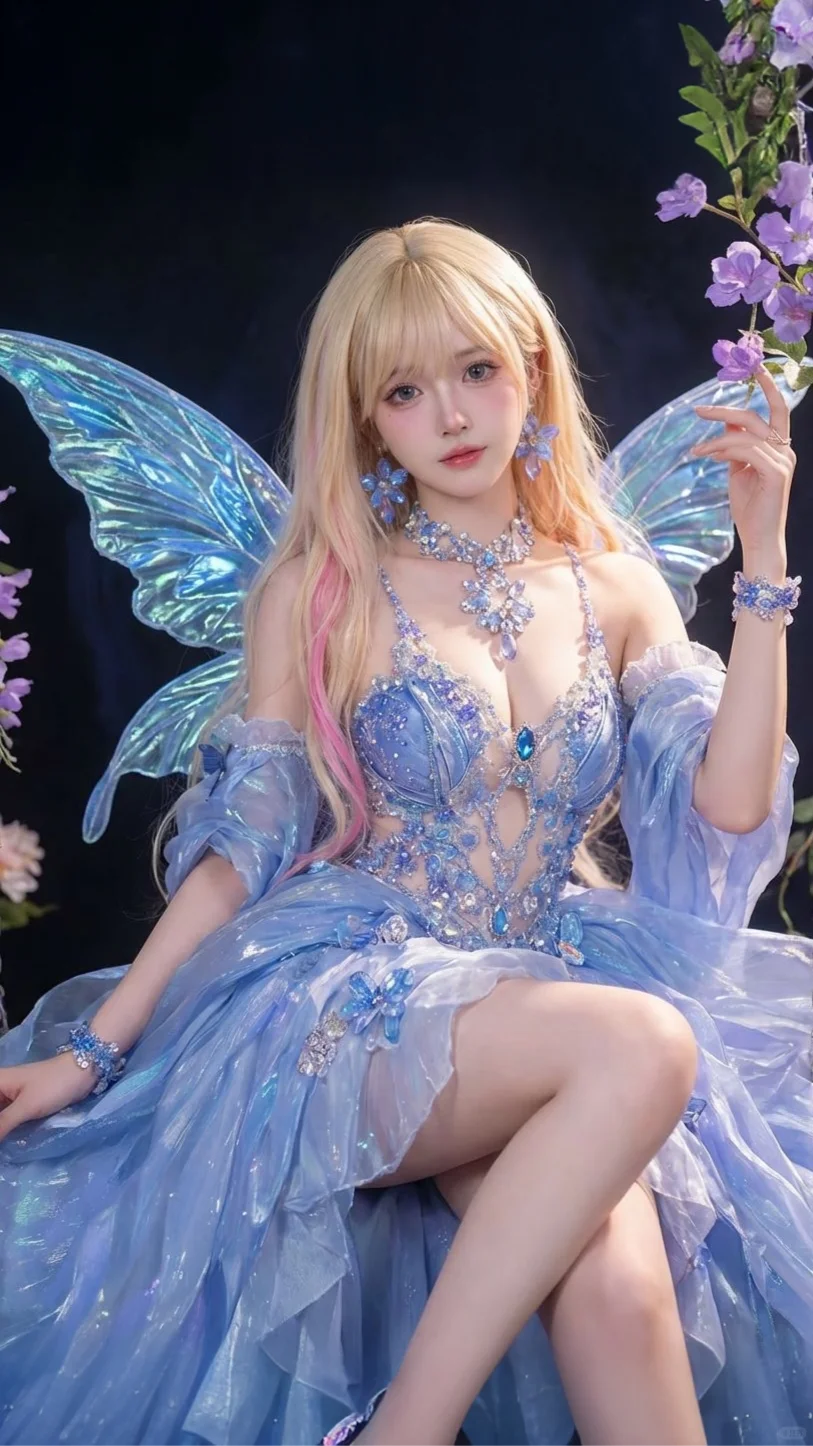 【AI】蝴蝶少女