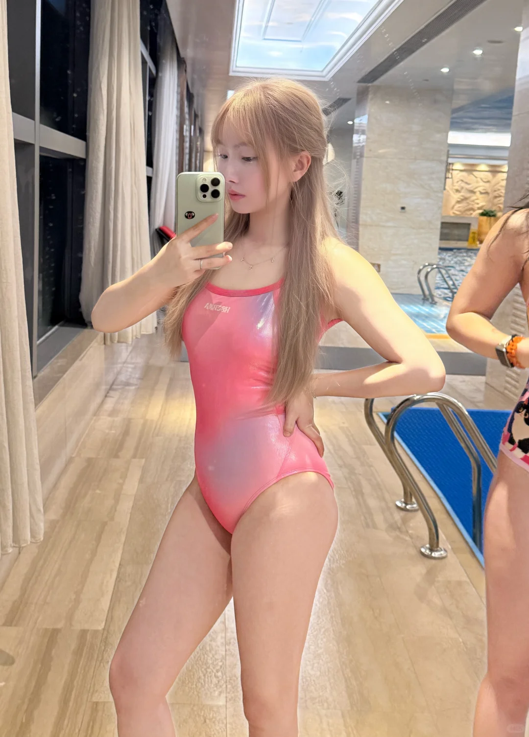 超级粉红少女心#游泳衣推荐！