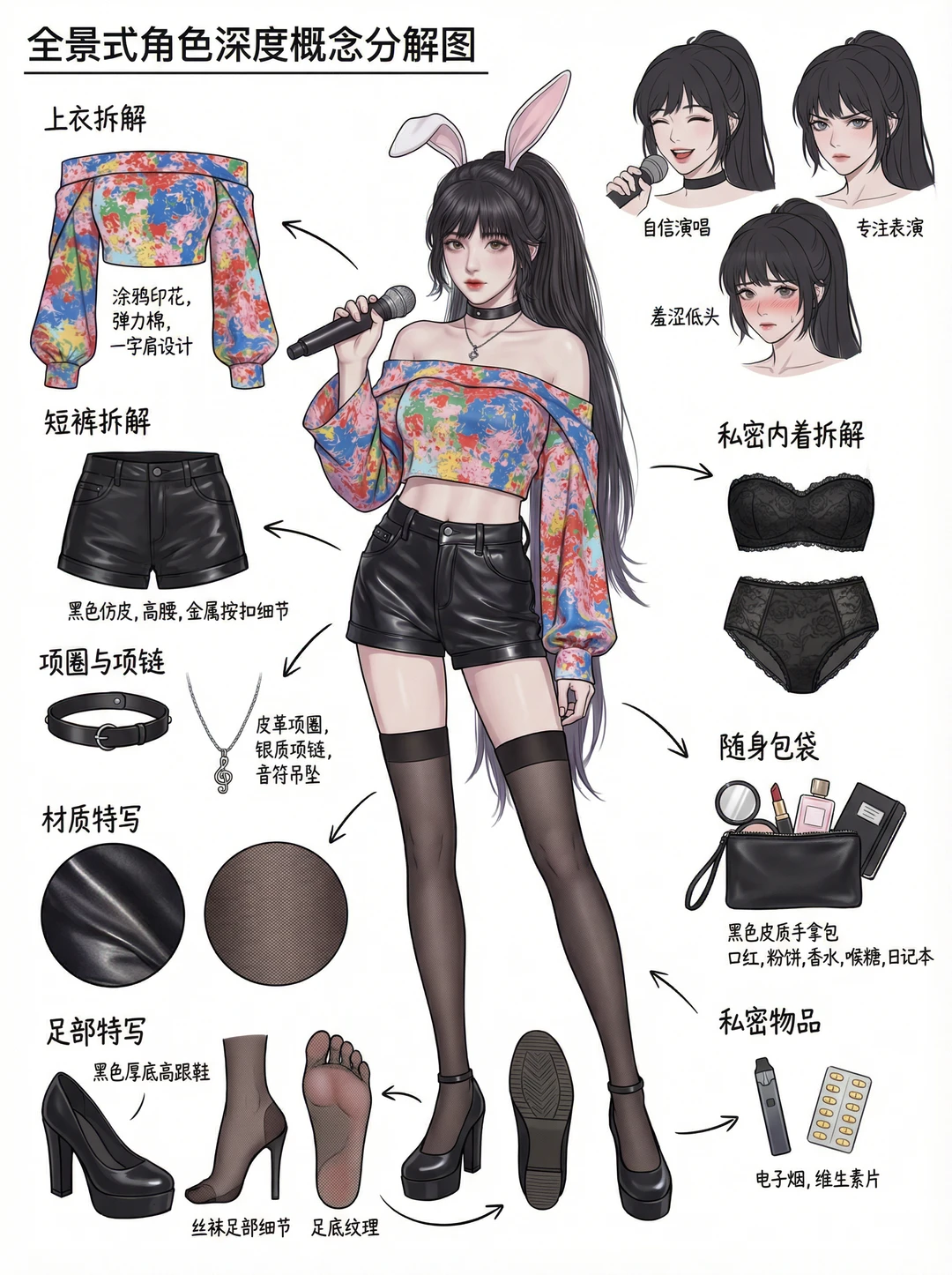 当小舞走进现代 一身皮衣好帅