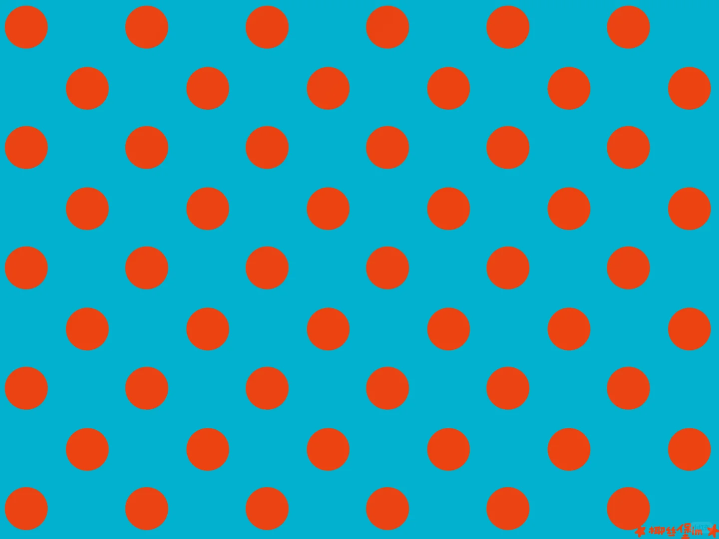 荧光系波点平板壁纸🫟