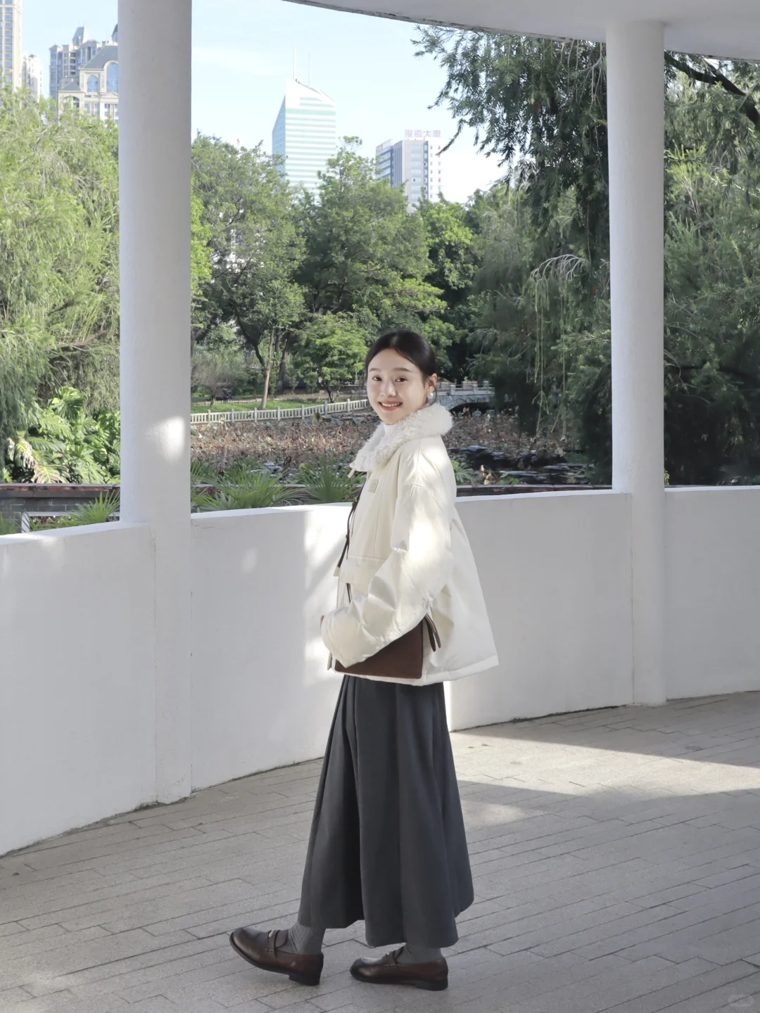 158方圆脸｜18套漂亮羽绒服合集