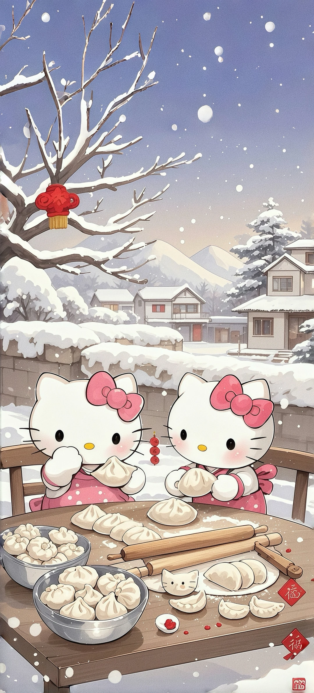 Hello Kitty、可爱壁纸~