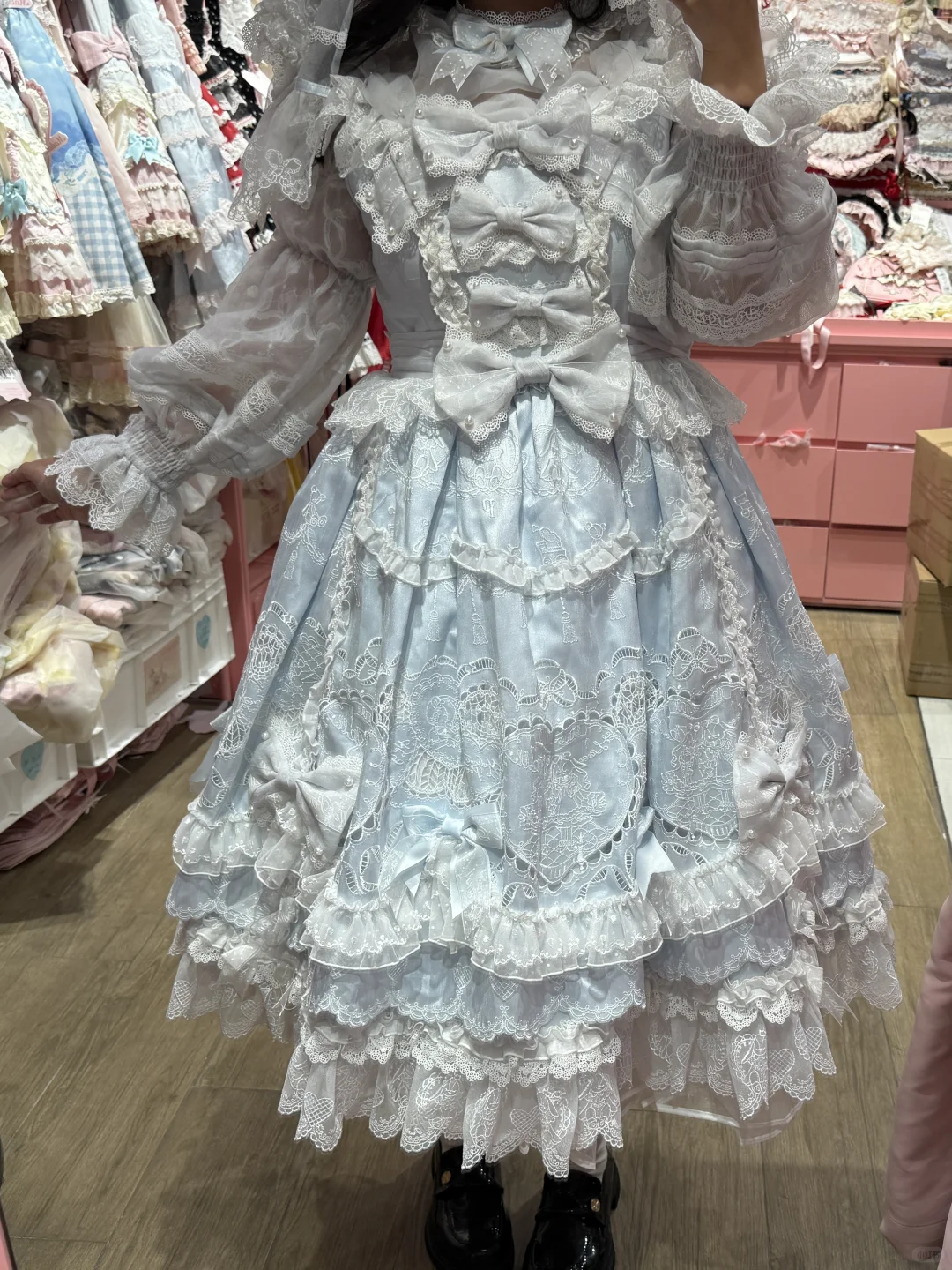 蕾丝人型大码三型试穿repo