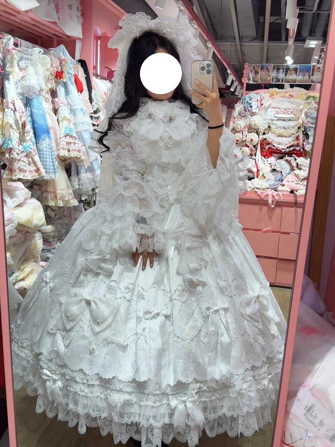 蕾丝人型大码三型试穿repo