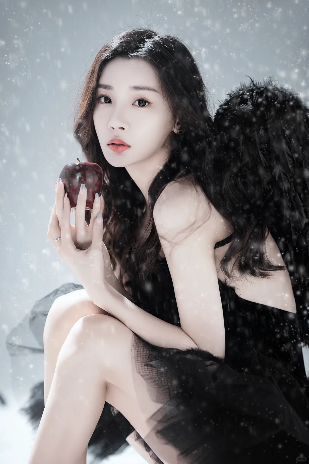 ❄️雪地里的黑翼缪斯｜谁能拒绝又A又媚的反差