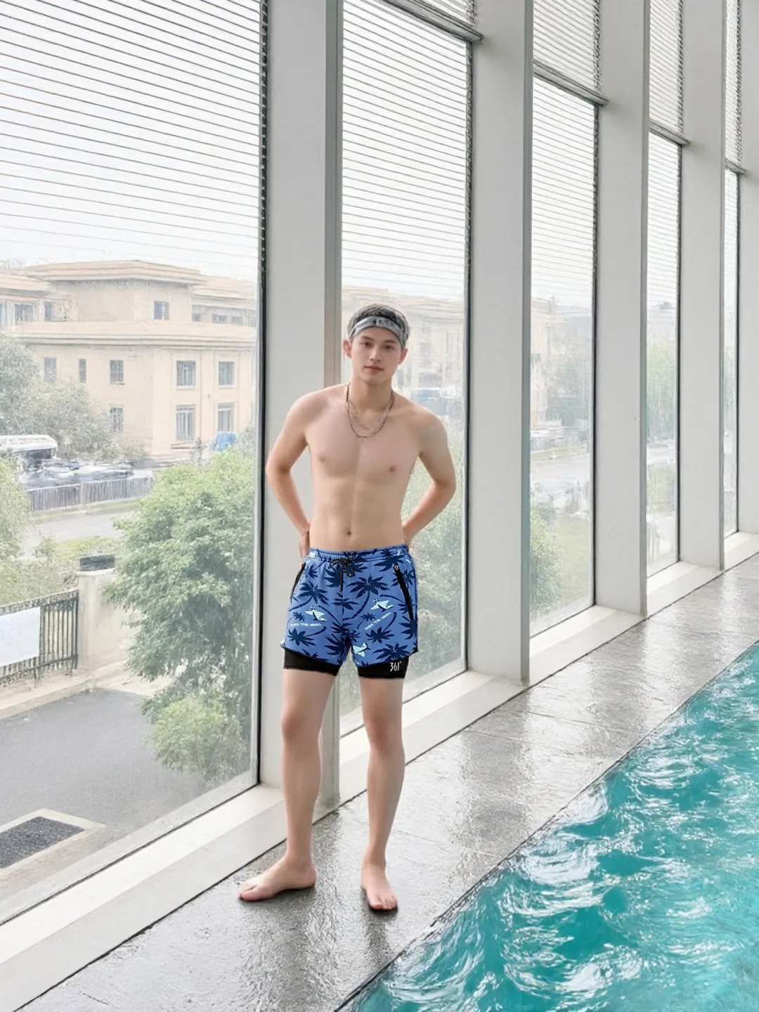 男友风穿搭 | 泳池边的绝绝子泳裤