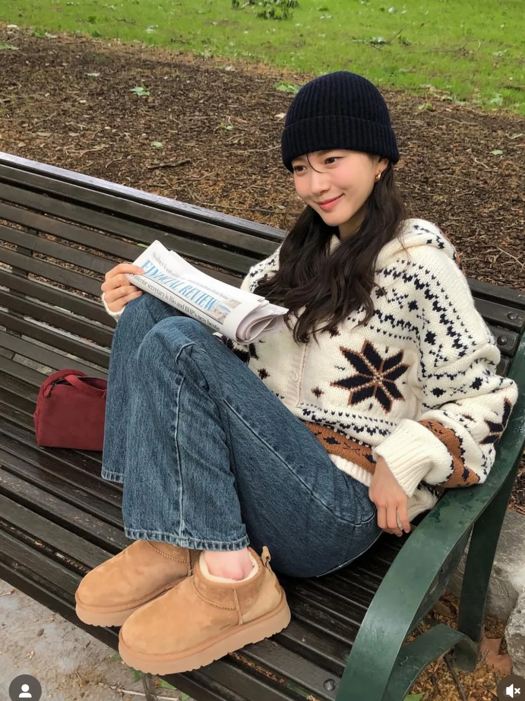 🇰🇷秋冬降温～韩系穿搭一周不重样