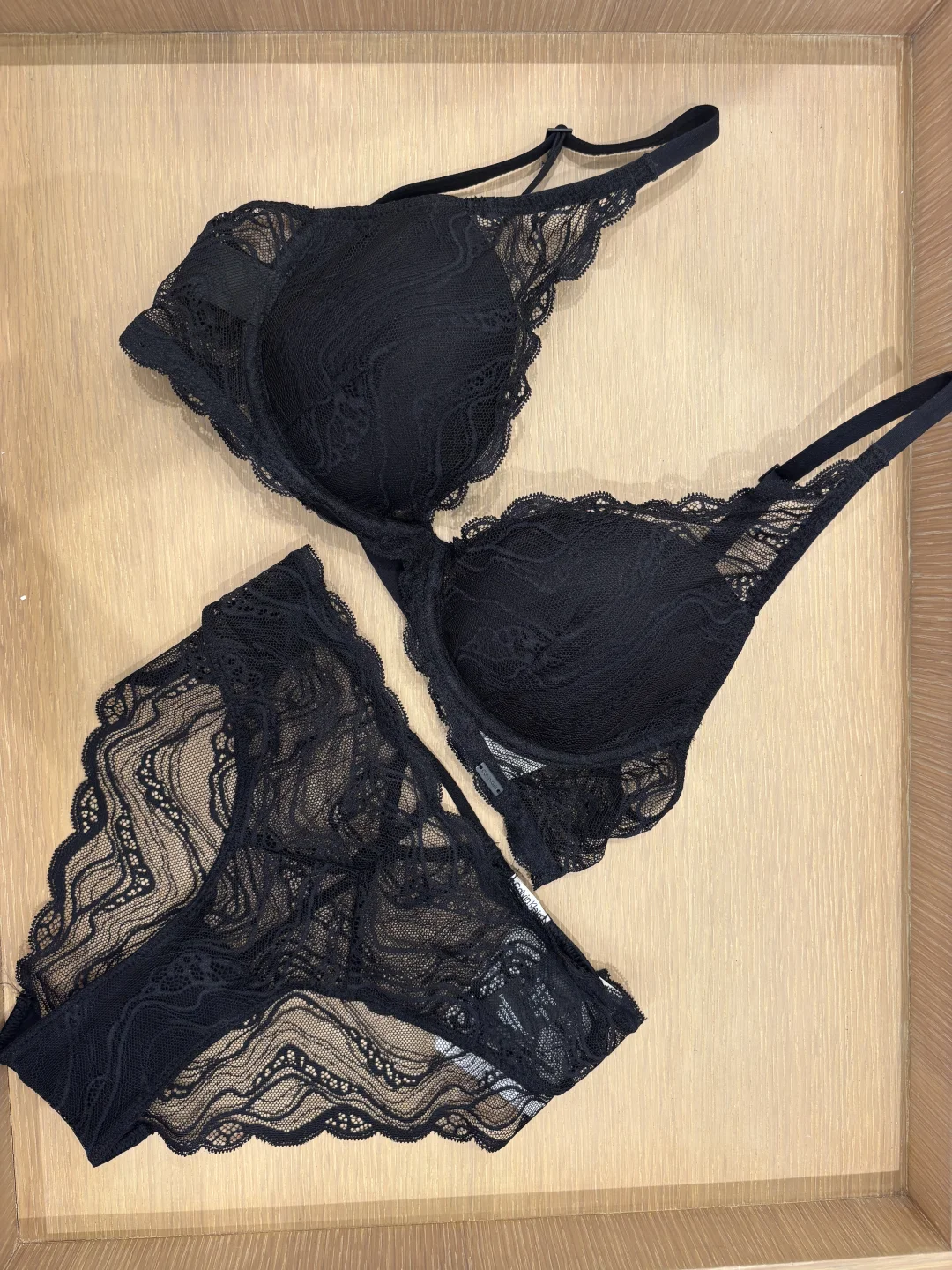 黑色性感蕾丝，谁能不爱