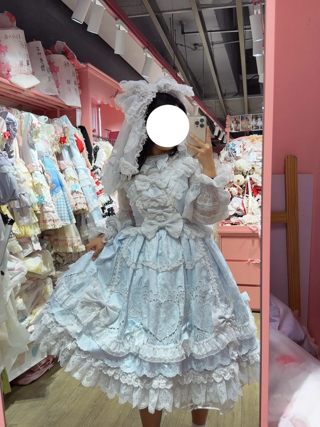 蕾丝人型大码三型试穿repo