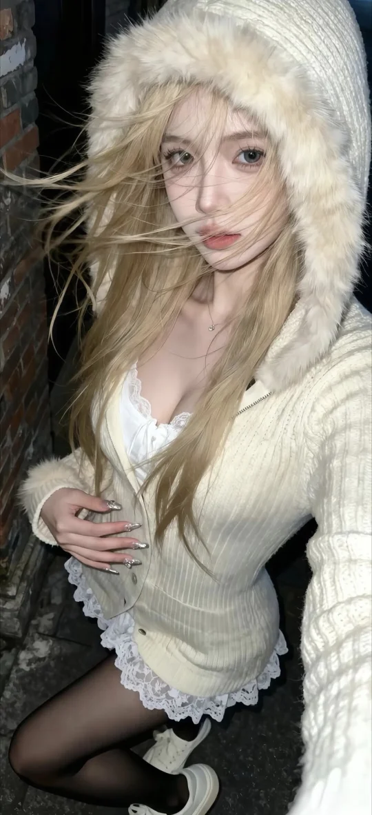 氛围美女壁纸、高清壁纸、美图、锁屏壁纸