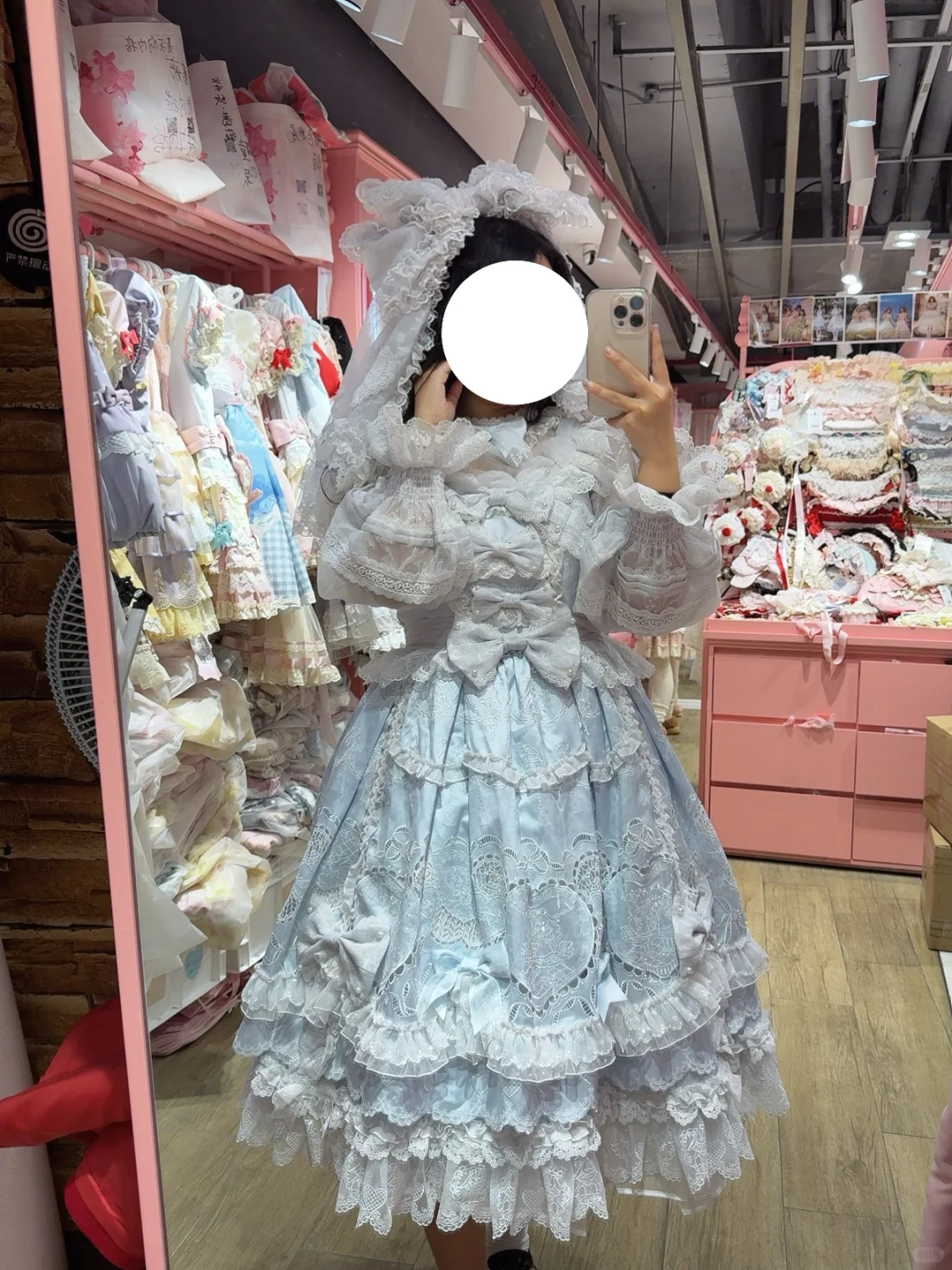 蕾丝人型大码三型试穿repo