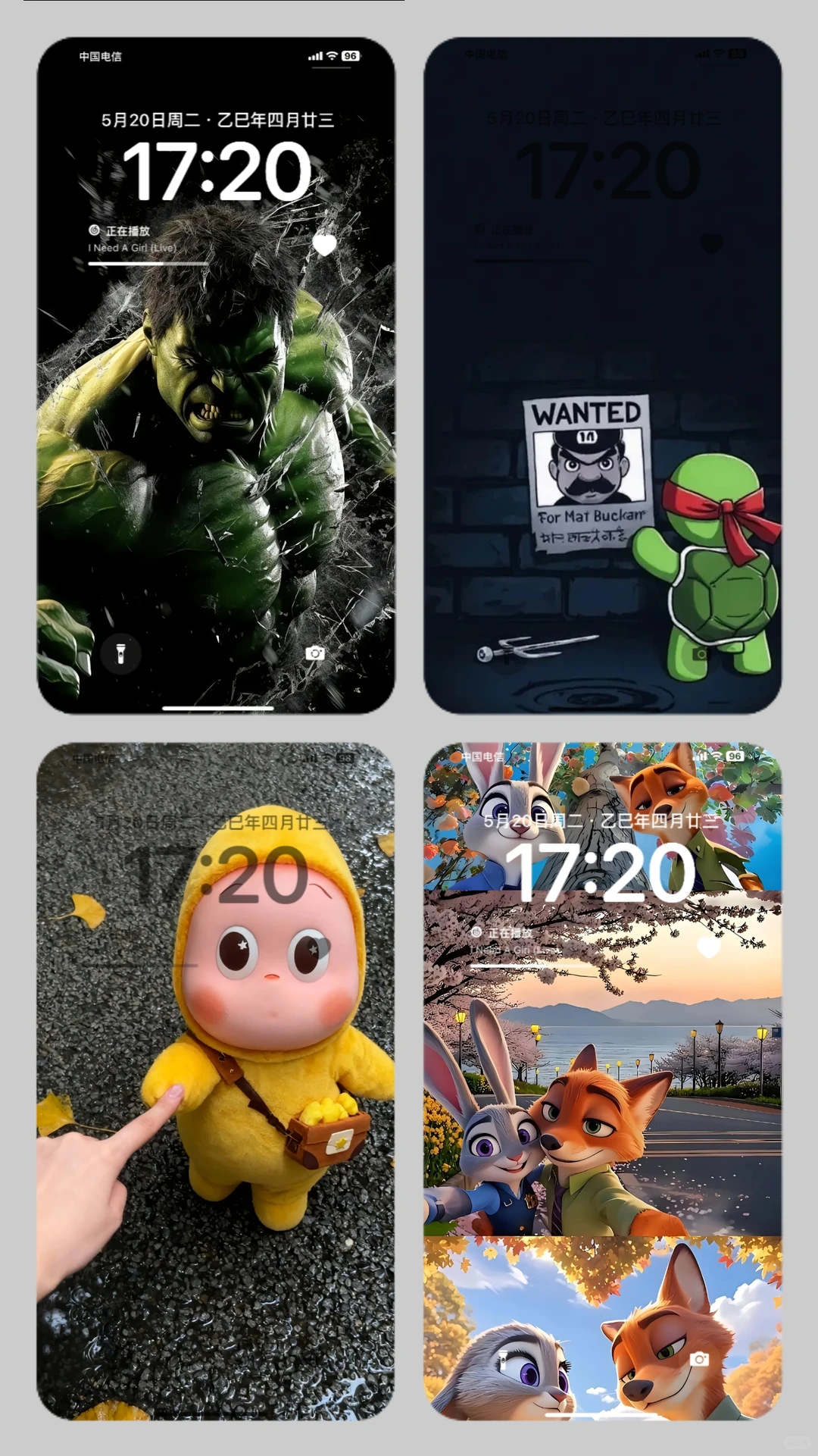 这组神仙美女壁纸，质感好到离谱🔥