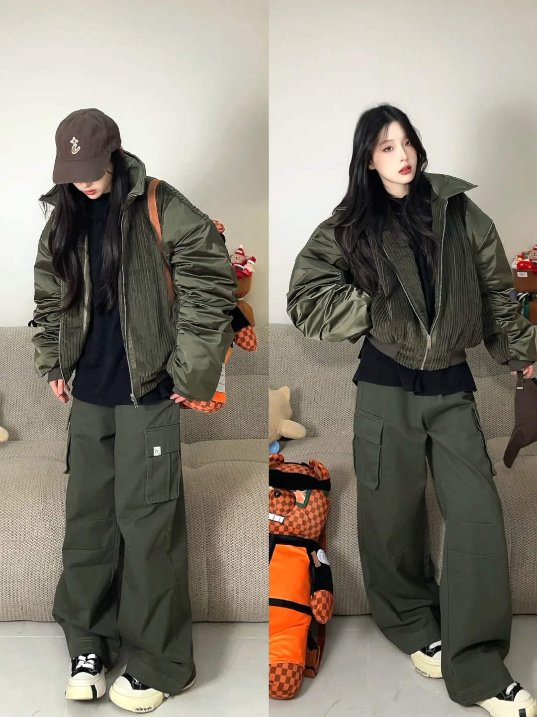 甜酷松弛感*冬天才是不费力穿搭的主场！！！