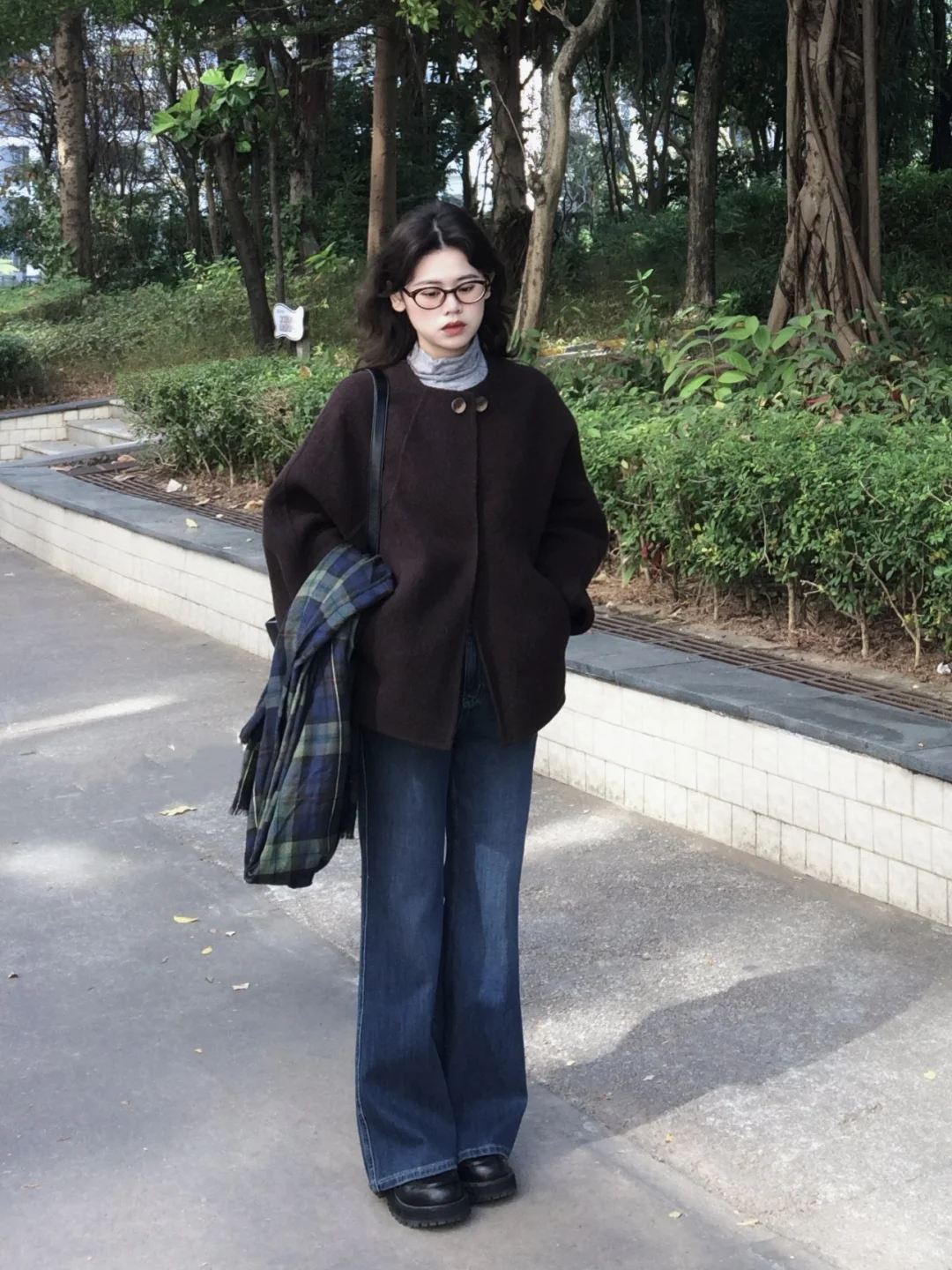 发现小个子真的适合复古英伦感书卷气穿搭