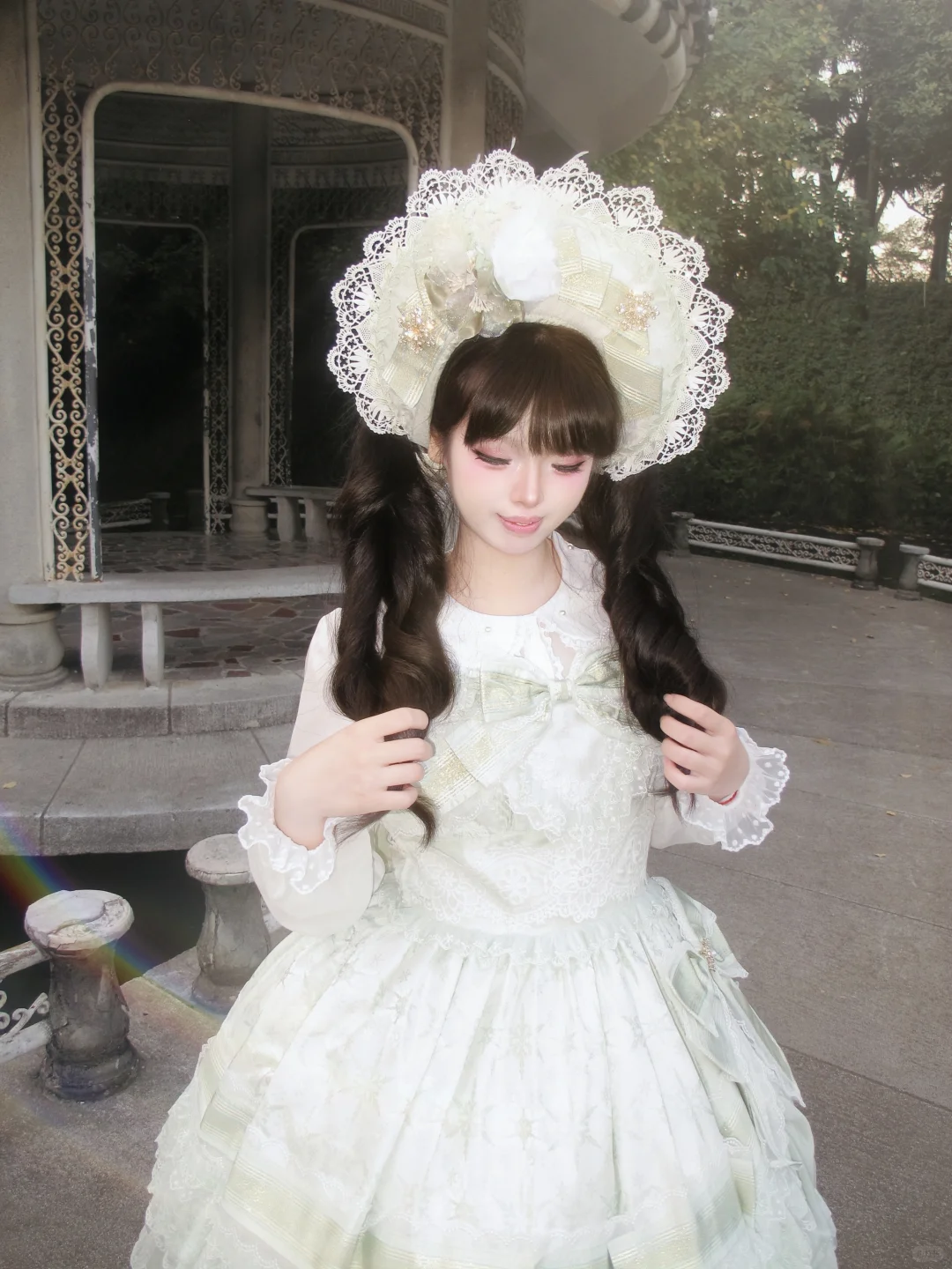 圣诞g若草，在湖边拍的，好美