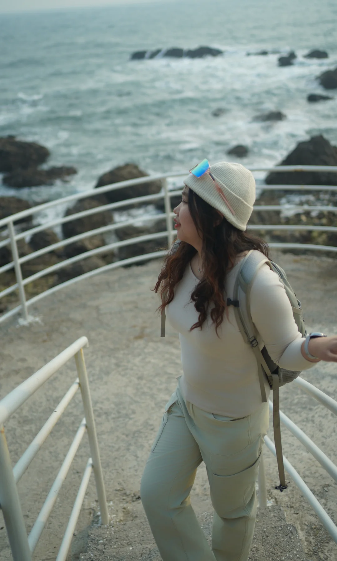 【初冬大连海边徒步穿搭】0°-10°C保暖不臃肿！