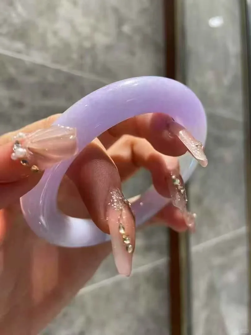 【🇺🇸北美翡翠】女士您的冰紫春彩手镯掉了～