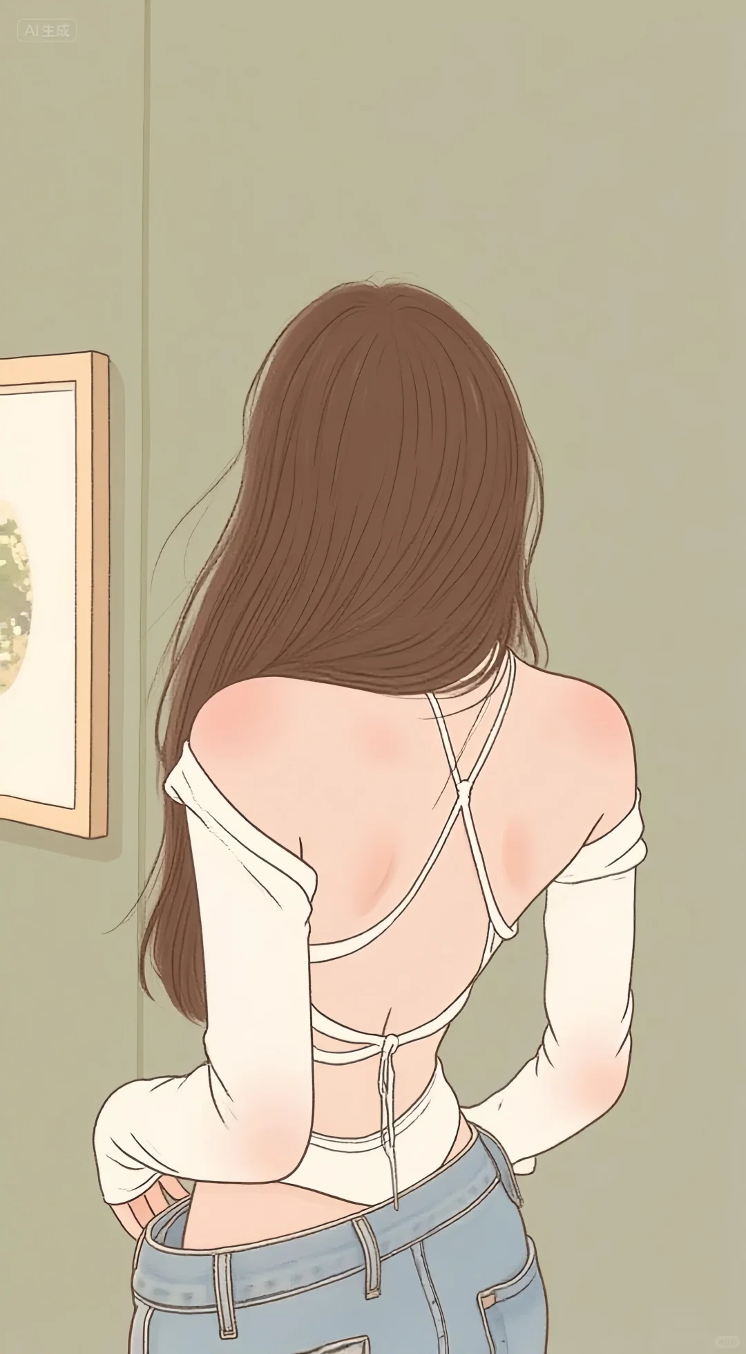 插画‖ 背影才是终极浪漫🌊