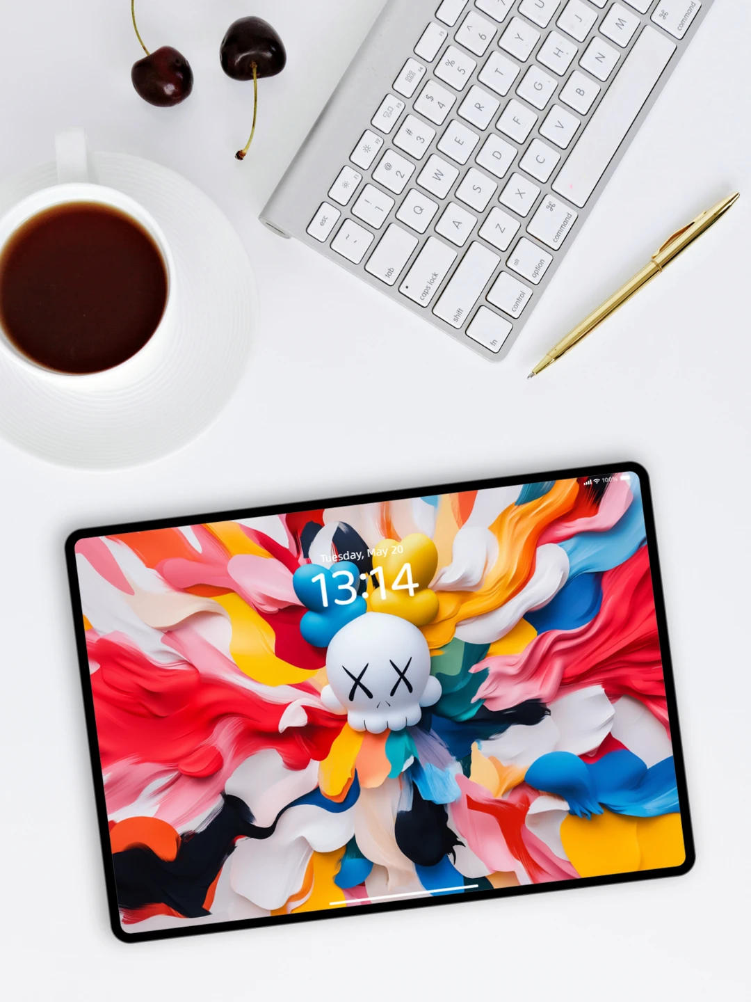 Kaws壁纸 l 五彩斑斓