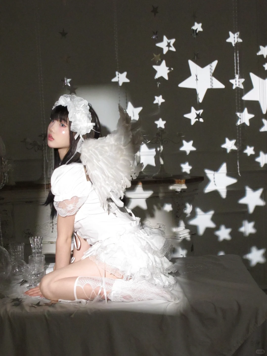 这个天使核太美萌啦！都快去拍姐妹萌😻