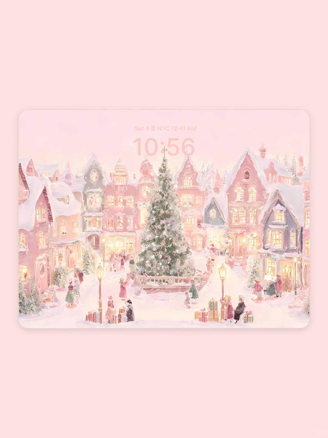 冬日魔法小镇｜圣诞壁纸｜S1046