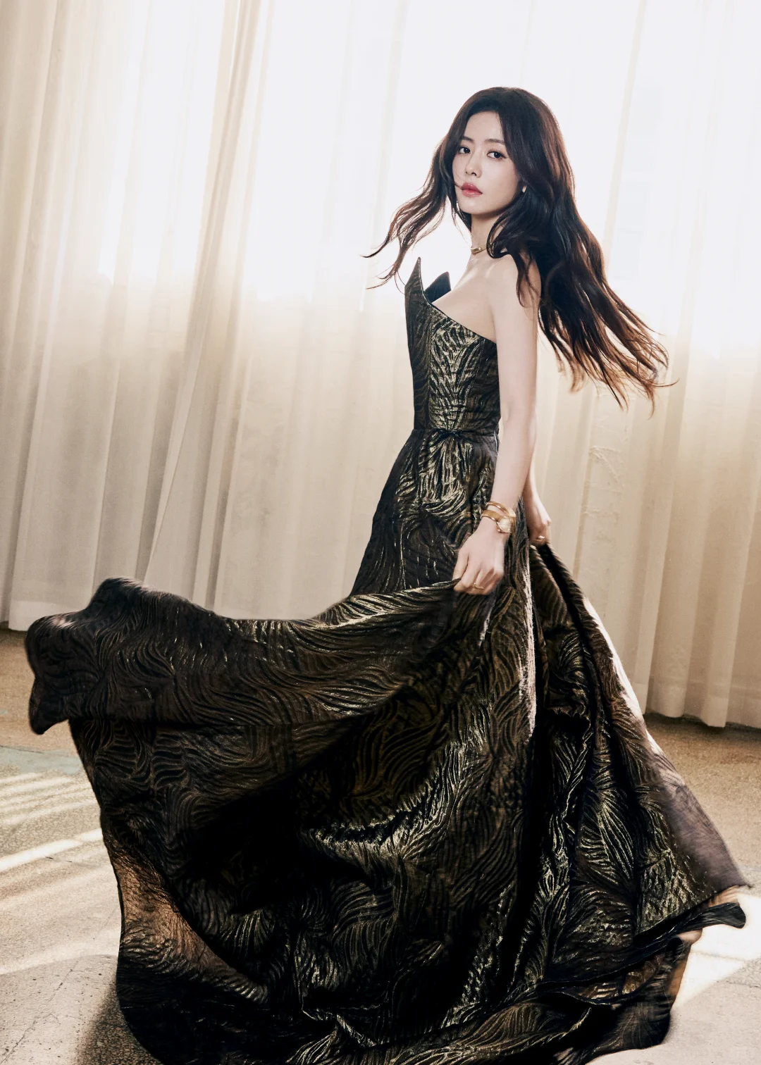 蔡文静这有点肉肉却匀称的身材真的太美了