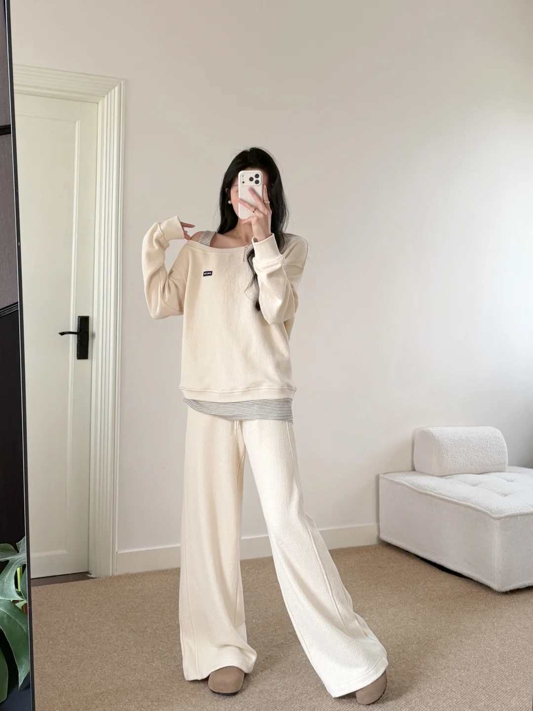 OOTD｜懒人本命套装🤍