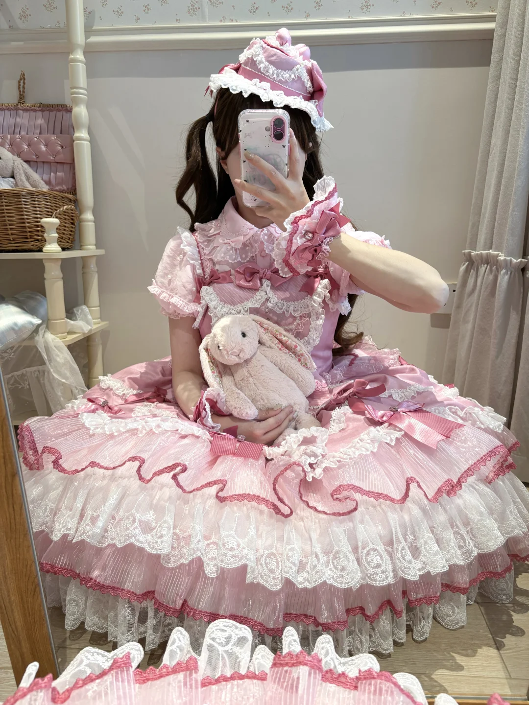 我被浓粉萌晕了🥹