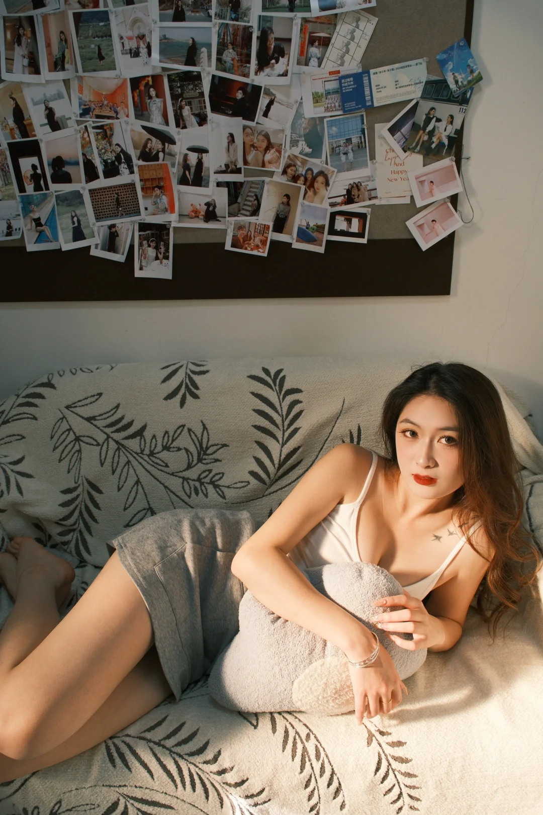 惊了！闺蜜给我拍的绝美居家轻私房写真