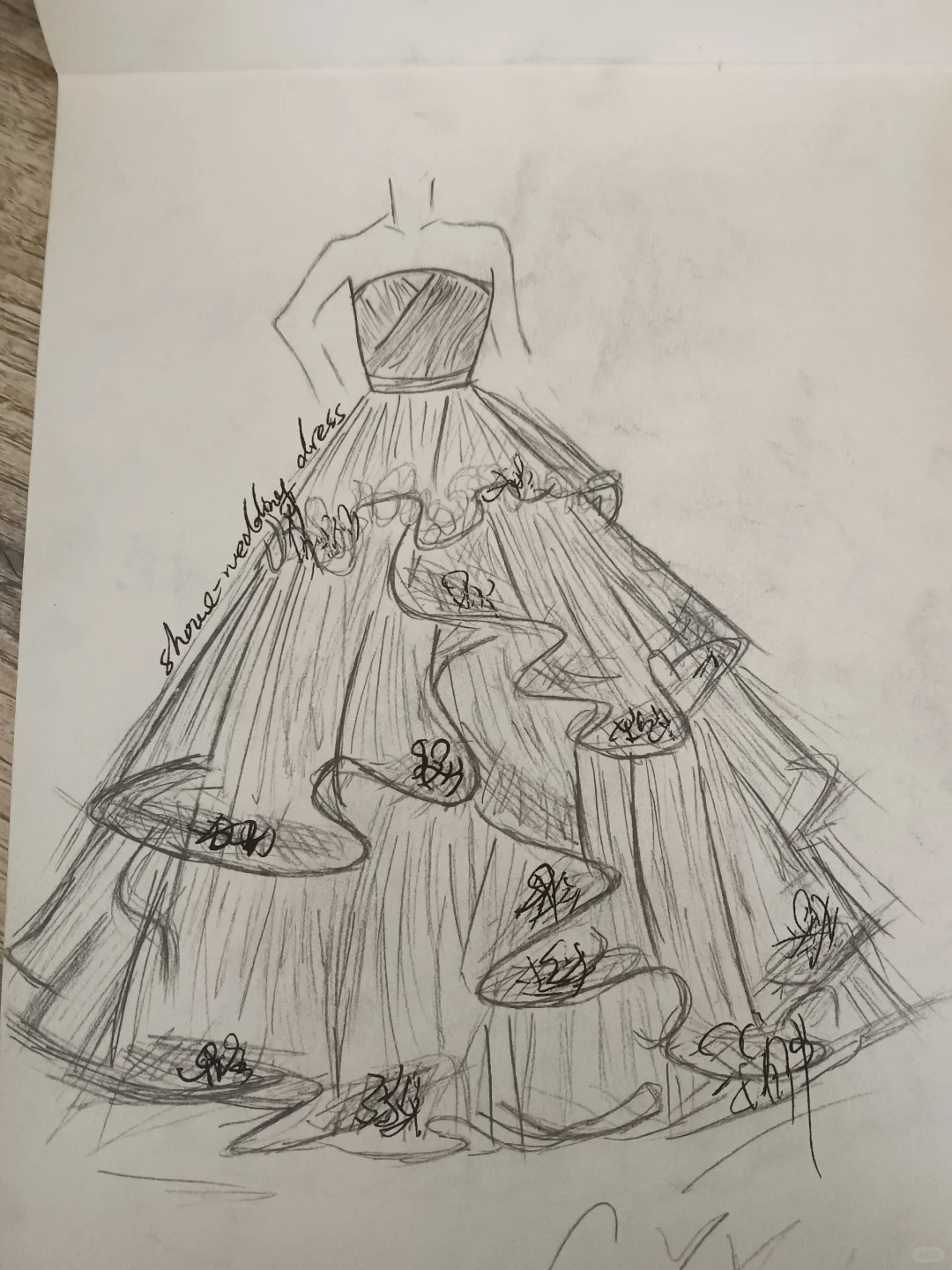 我画的裙子裙子裙子！！！