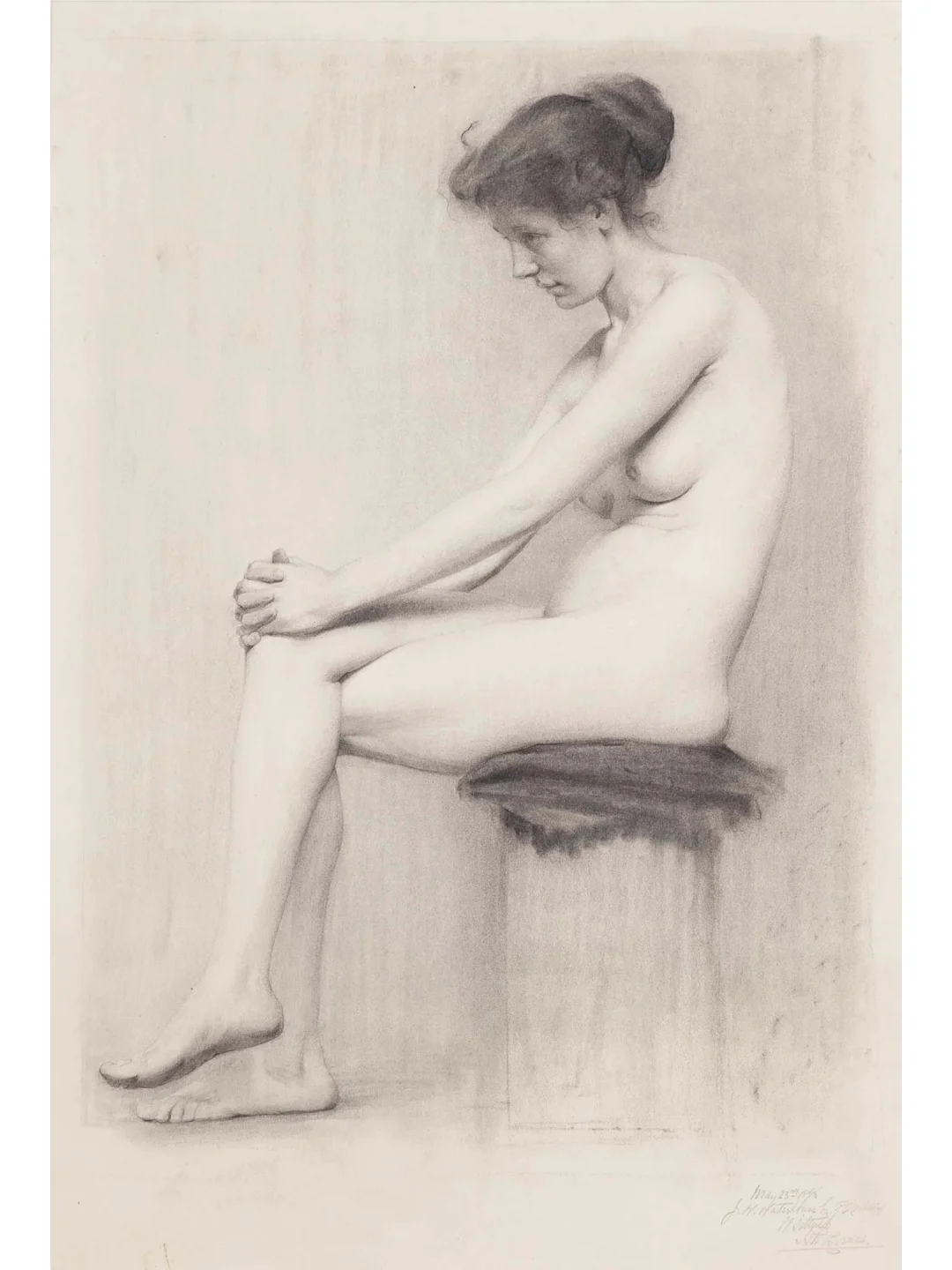 素描，唯美人体