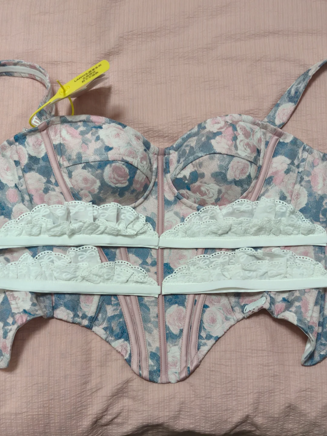 B杯 腰围卡码如何选LANYI的爱丽丝鱼骨胸衣