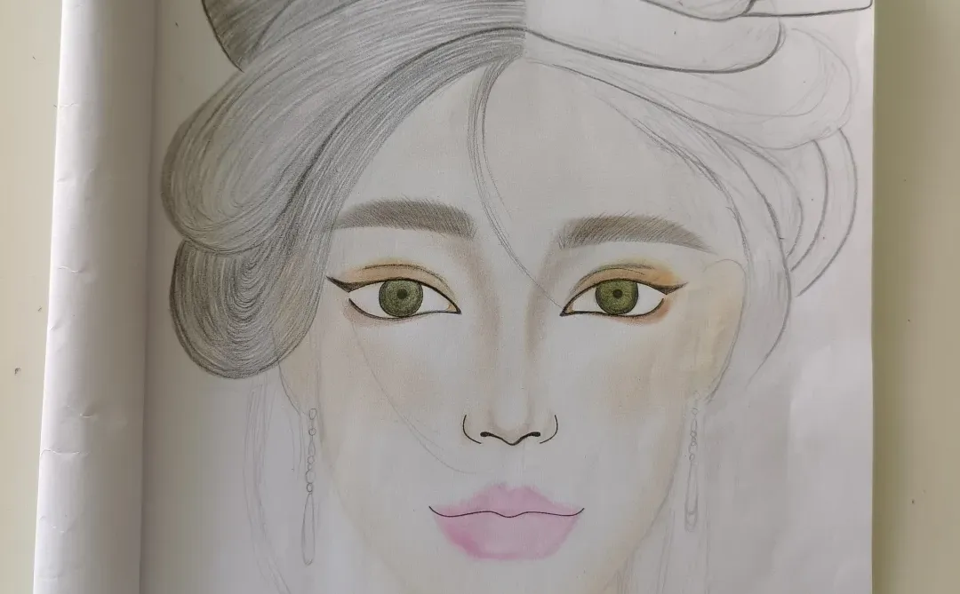 绝美国风美人图