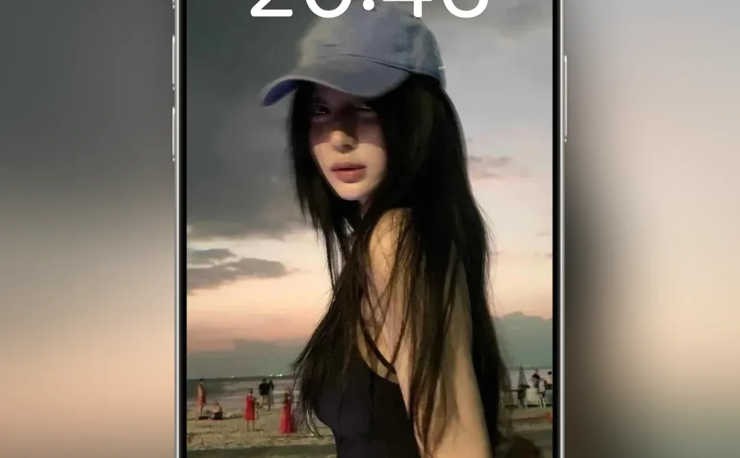 氛围美女壁纸！iPhone壁纸