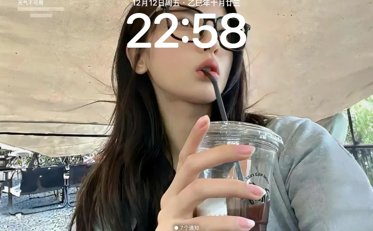 iPad｜韩女横屏壁纸分享ing✔️