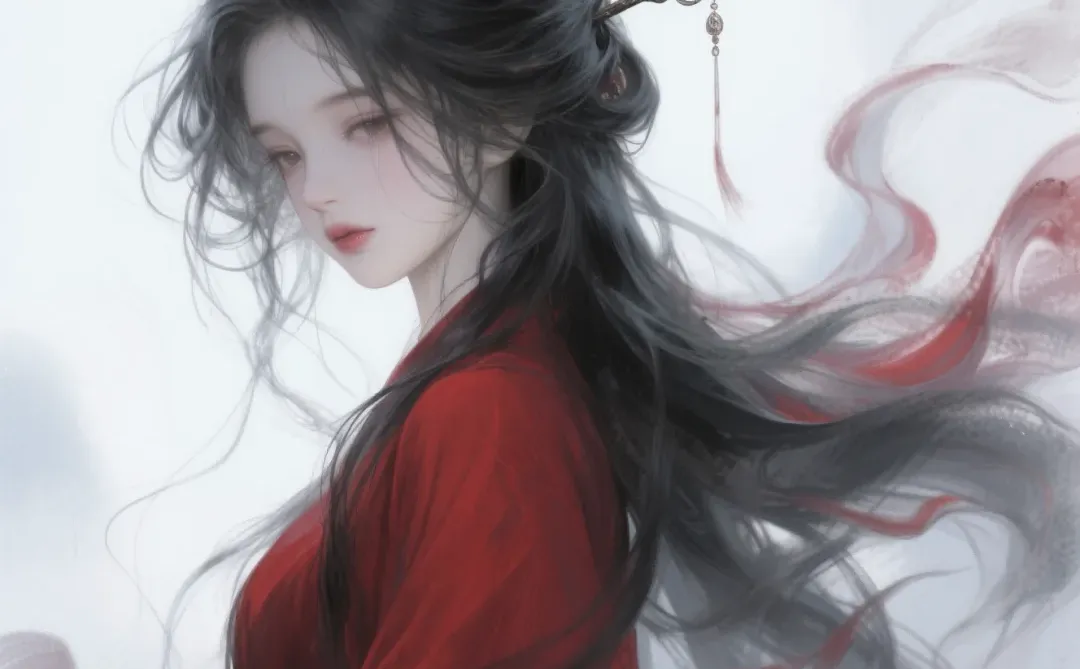 红衣胜雪没白头