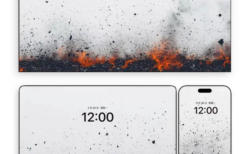 4K超清烬花200张氛围感壁纸