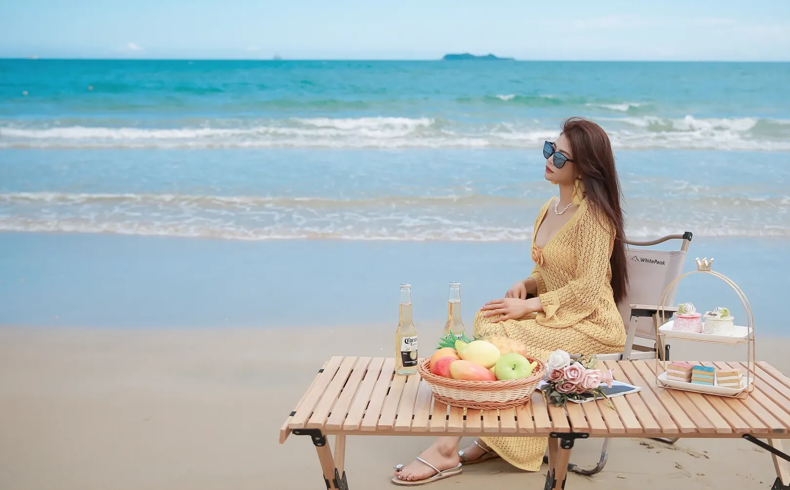 赴一场海边比基尼的浪漫出逃😛