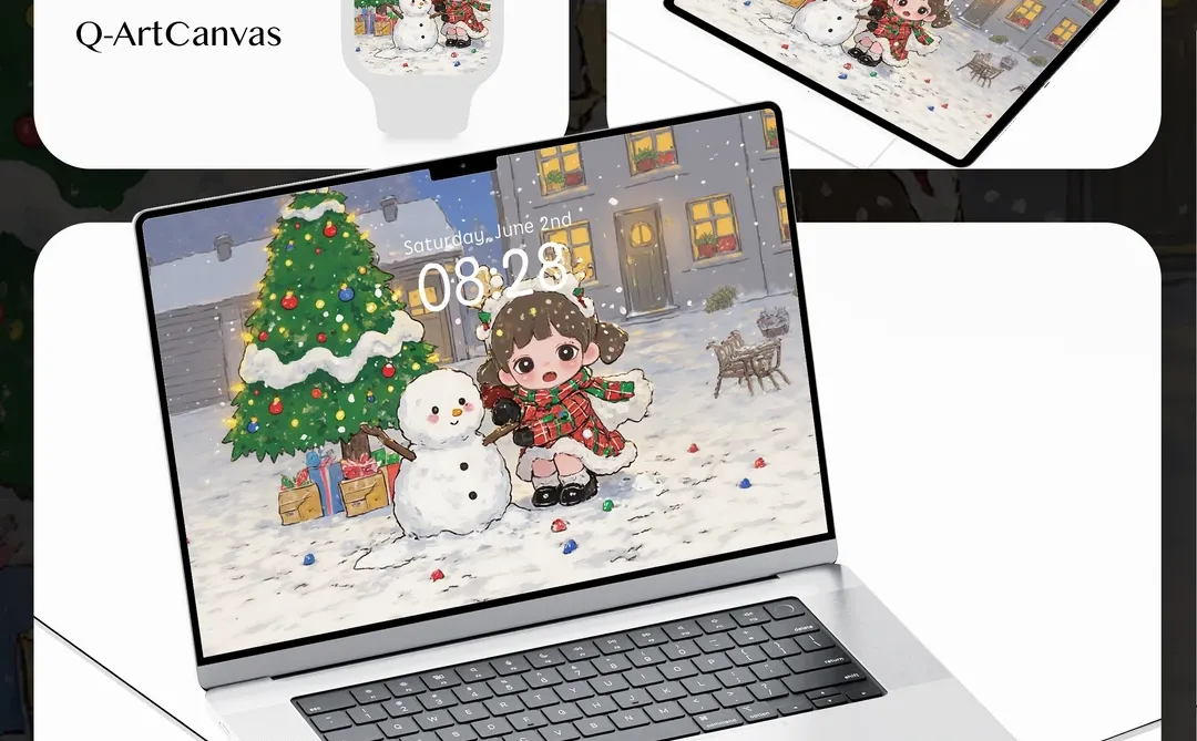 壁纸238｜圣诞🎄Zoraa⛄️