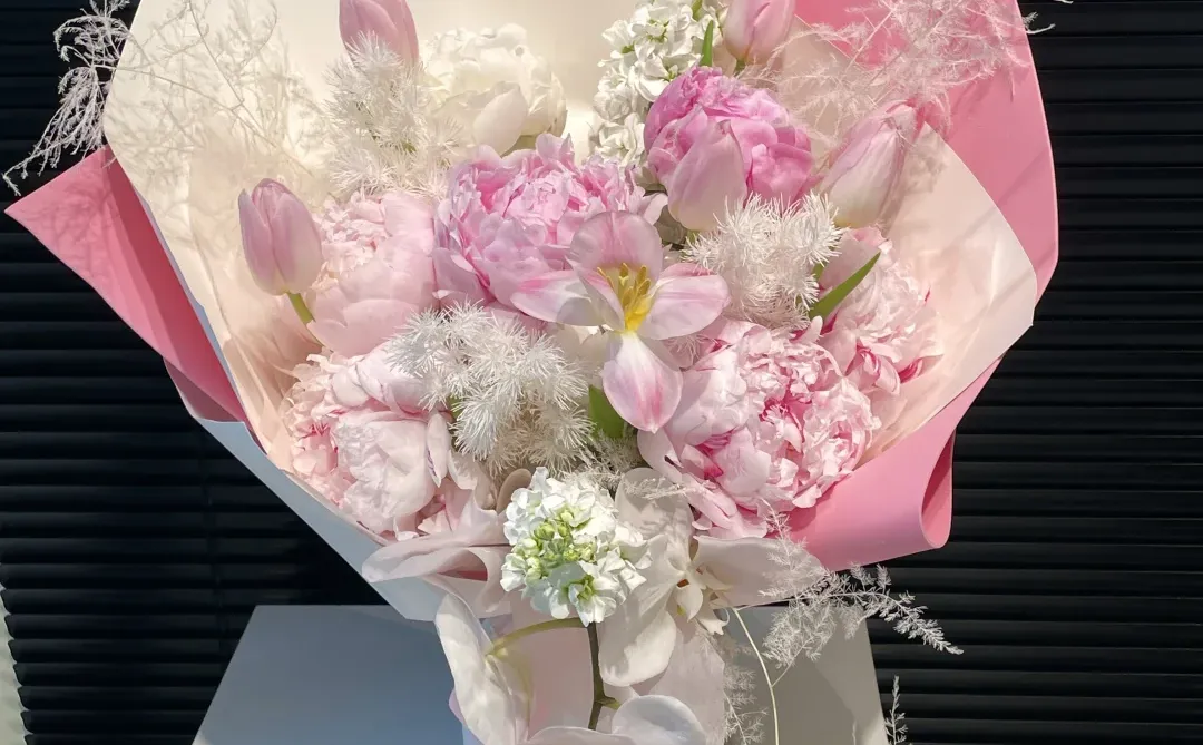 粉色娇嫩，衬你刚好