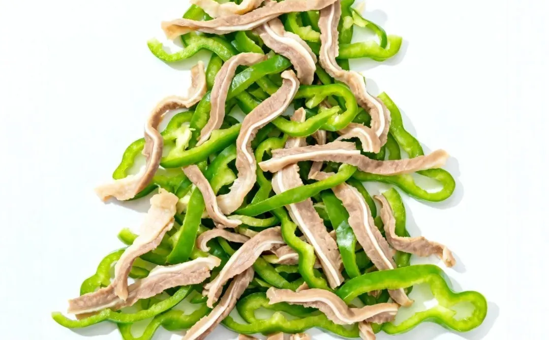 白底小众头像｜圣诞树也能让你大口吃肉