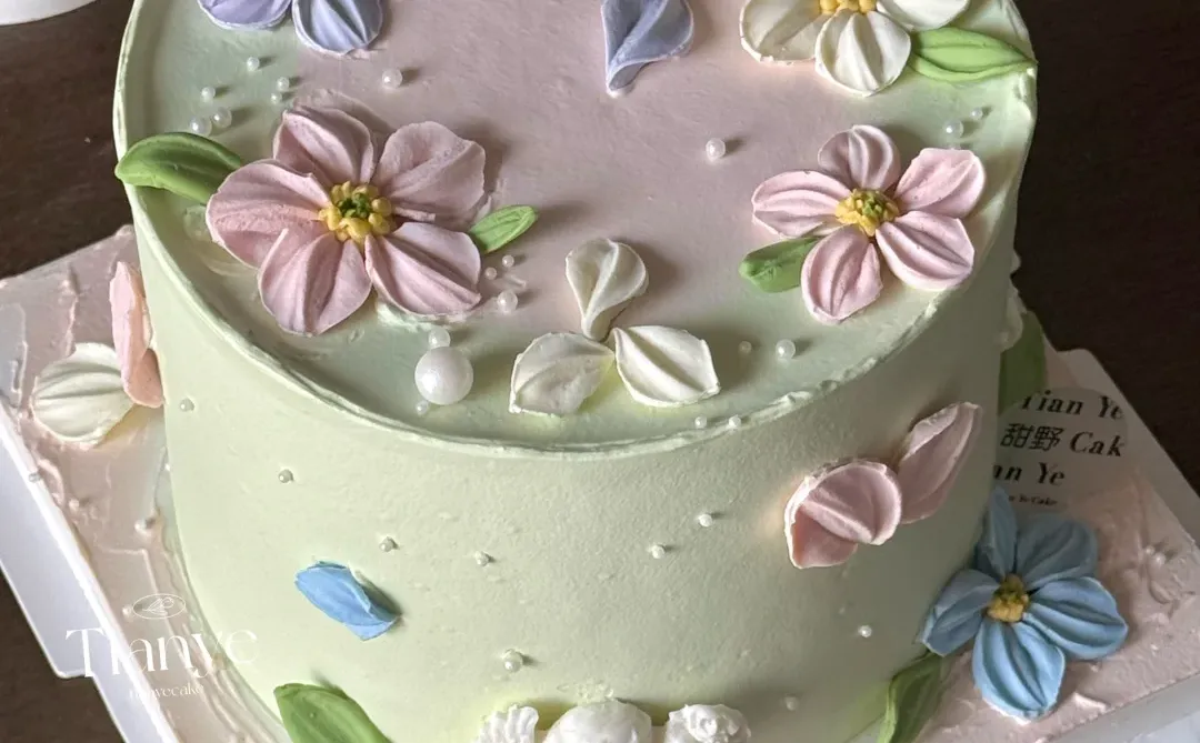 巧克力版花花蛋糕