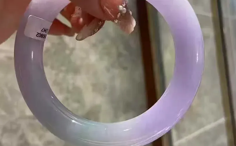 【🇺🇸北美翡翠】女士您的冰紫春彩手镯掉了～